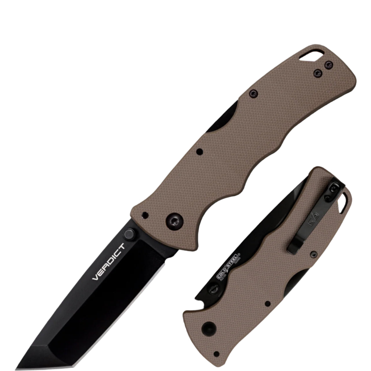 Cold Steel VERDICT TANTO (AUS10A) - FDE