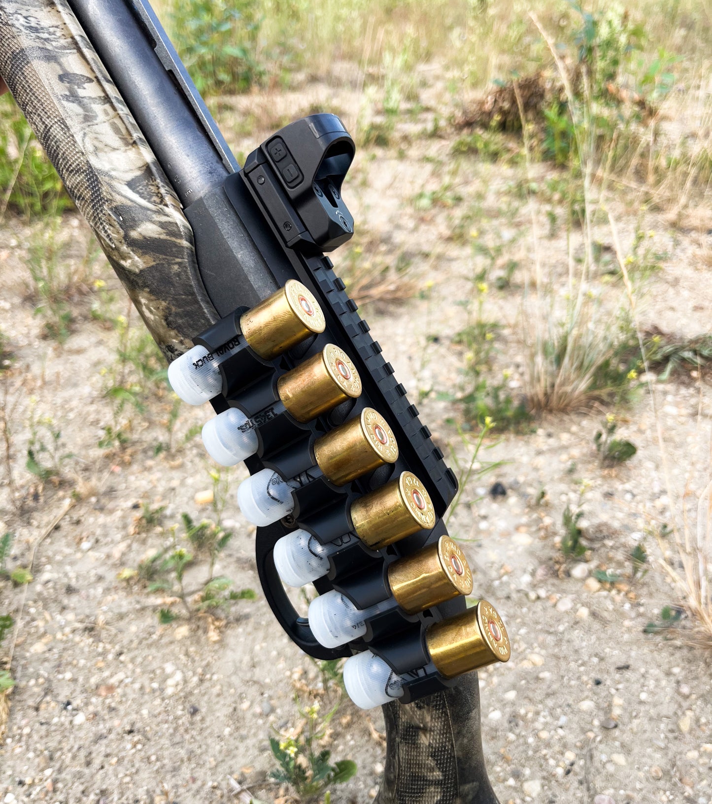 SBR 870 - Optic mount + Shell holder for Remington 870