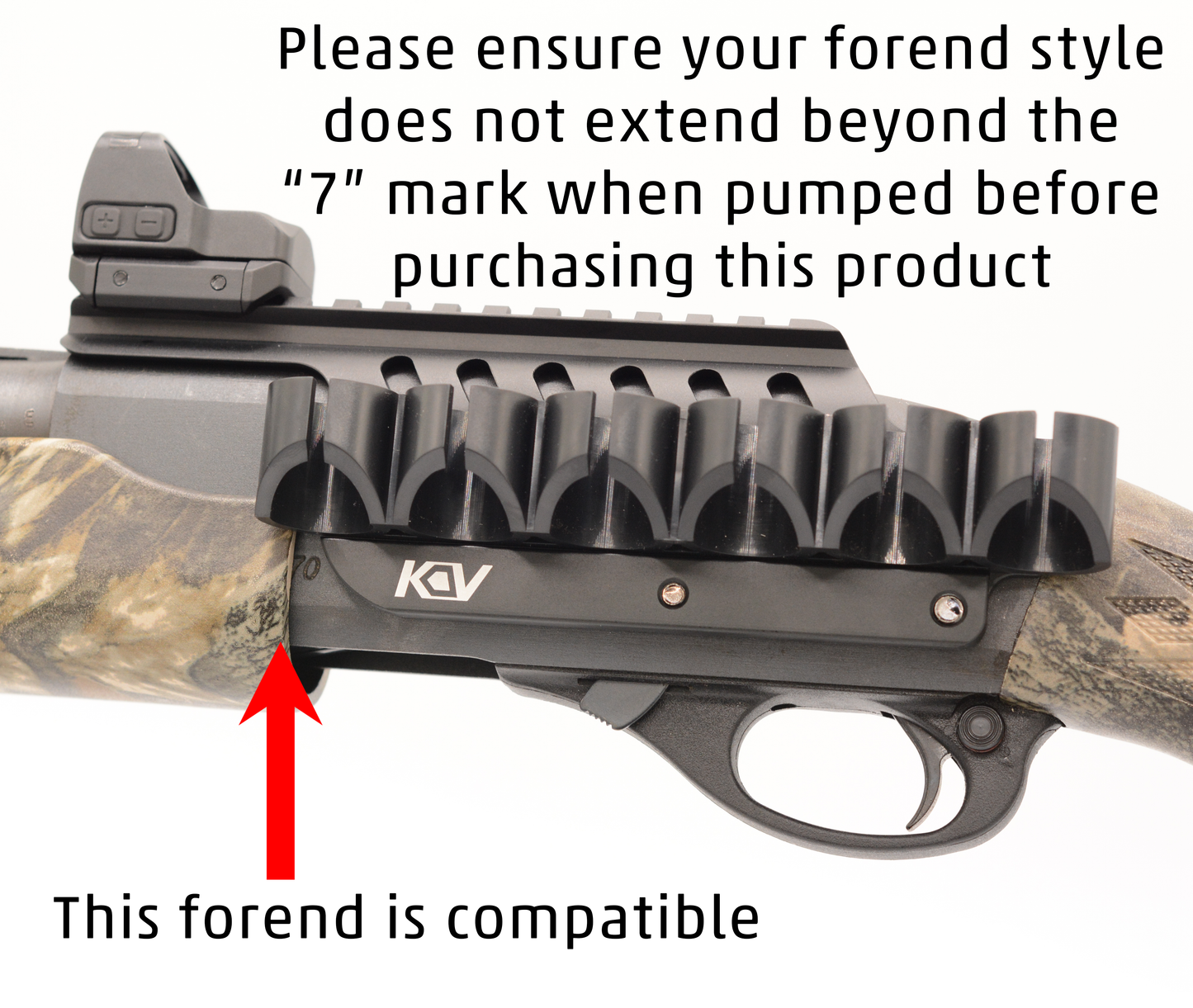 SBR 870 - Optic mount + Shell holder for Remington 870