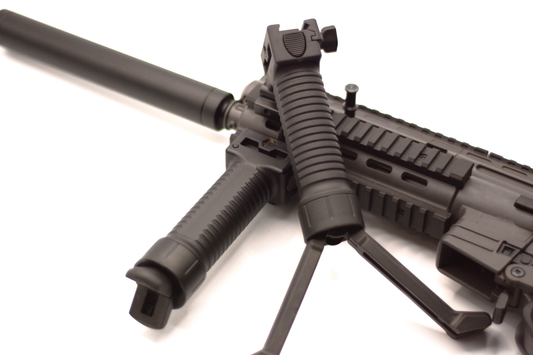 BipodBoost Vertical grip and Bipod combo