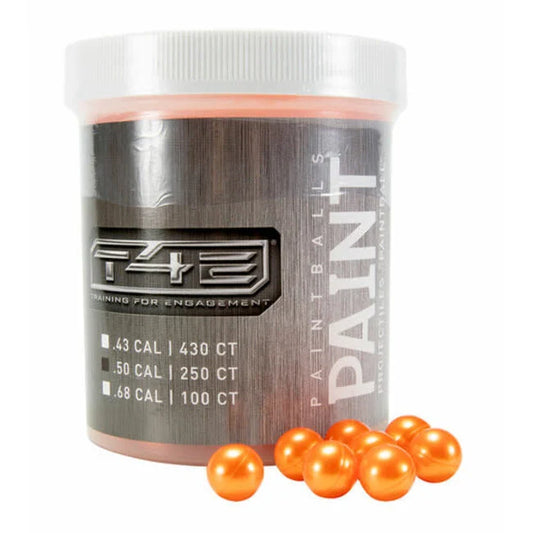T4E 50 Cal paintballs orange .50 Cal 250 Ct